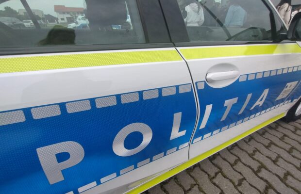 accident masina de politie