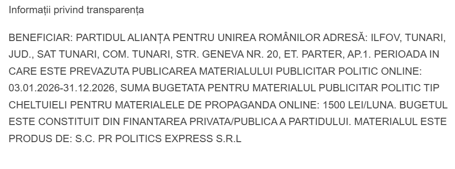 transparenta aur cs