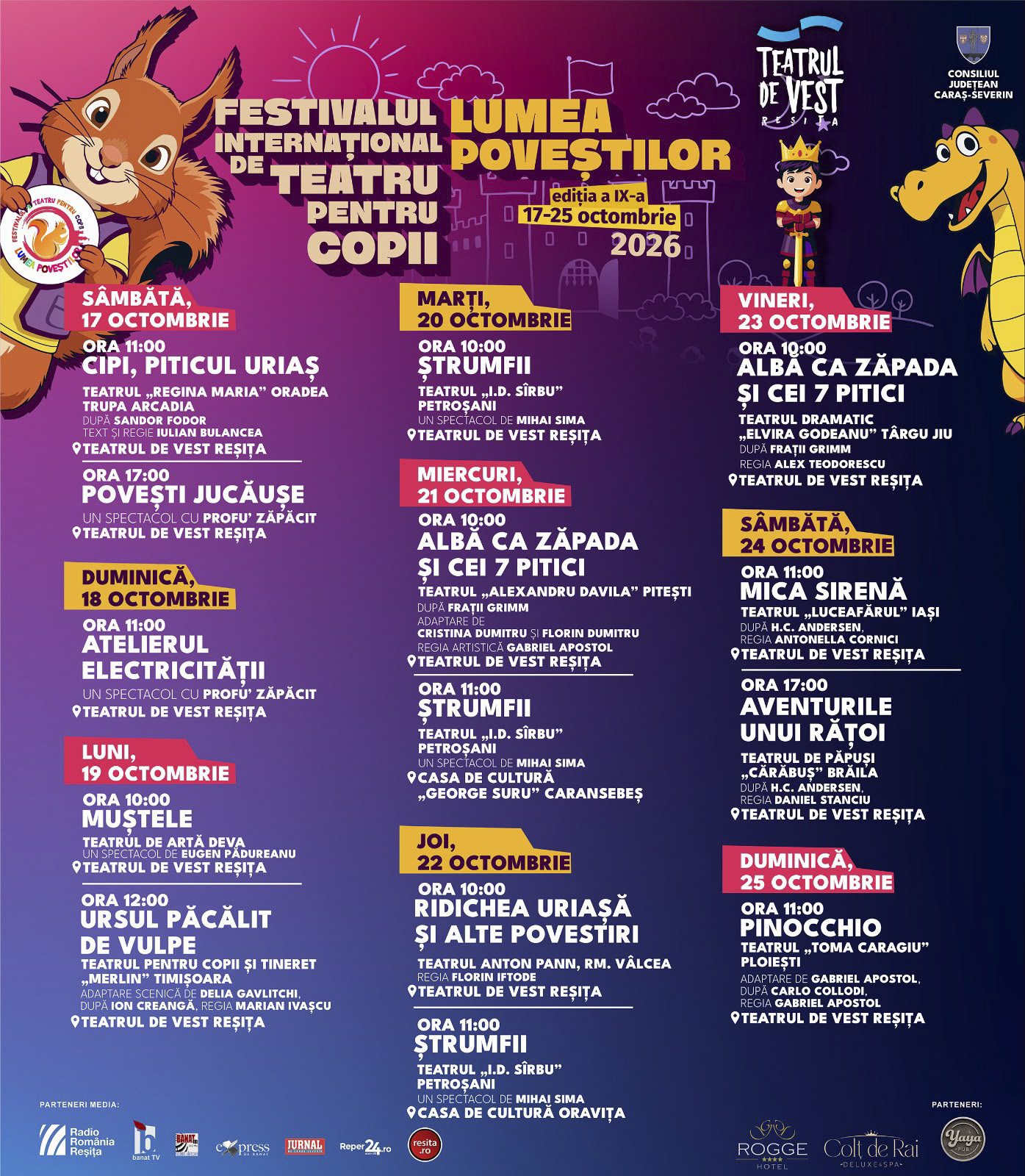 afis festival teatru