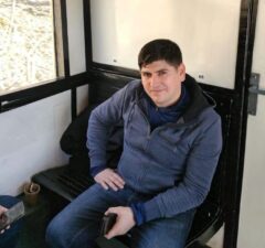 andrei plujar in trenul oravita anina