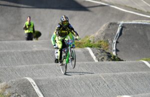 traseu pumptrack la padurea verde din timisoara